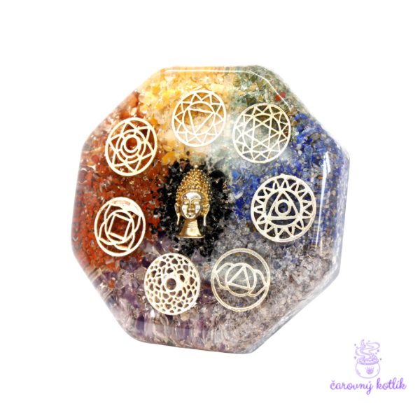 Orgonitový disk Buddha Chakra 