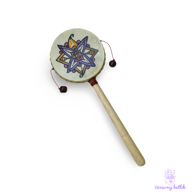 Meditačný mandalový bubienok - 03