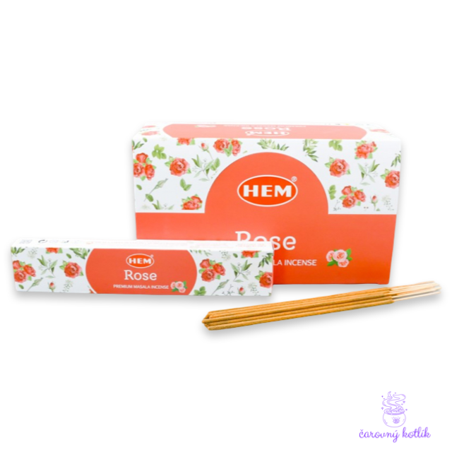 Vonné tyčinky Ruža - Premium Masala