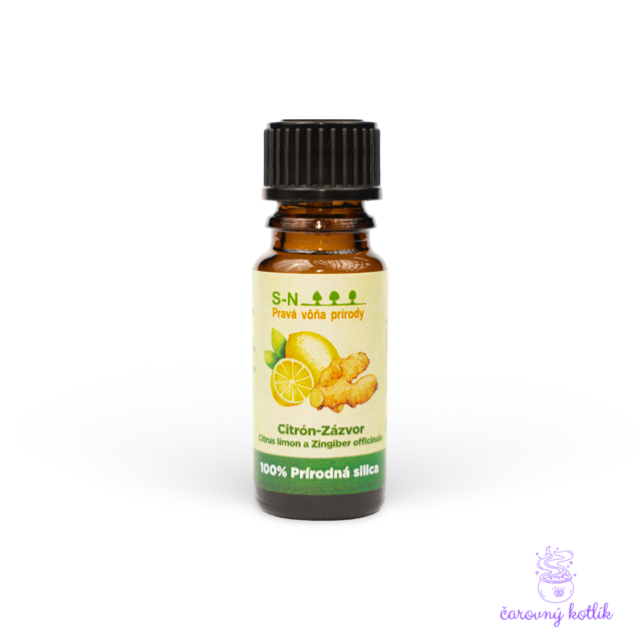 Citrón - zázvor - zmes éterických olejov 10 ml